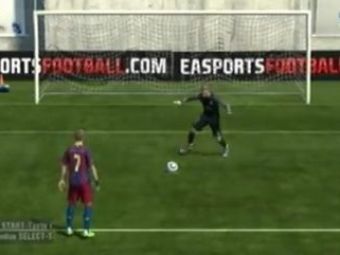 
	VIDEO FABULOS! Cel mai mare BUG din istoria FIFA! Portarul fuge in tribune la penalty si patineaza ca nebunul pana in poarta adversa
