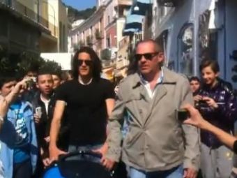 
	VIDEO: Cavani, iubit mai mult decat Maradona la Napoli? Cum a reactionat killer-ul Stelei cand a auzit &quot;Forza Milan&quot;:
