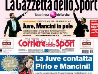 
	REVOLUTIA la Juventus! Au inceput negocierile cu Mancini si Pirlo! Si noul Mourinho e dorit la Torino!
