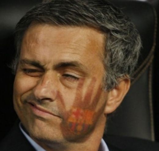 SUPERFOTO Manita, palma lui Mourinho si ISTORIA Incredibila a Realului in Europa! Cele mai tari 10 poze inainte de El Clasico!_9