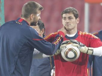 
	&quot;Spaniolasii&quot; ataca! Ce i-a spus &quot;spaniolul&quot; Casillas &quot;catalanului&quot; Pique:
