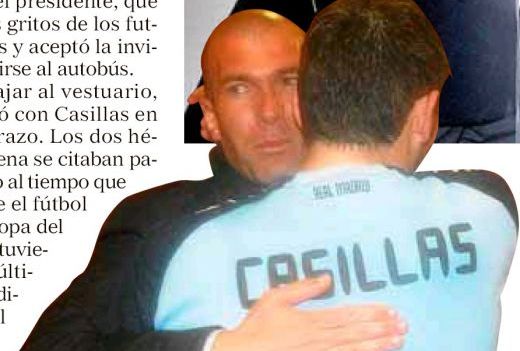 FOTO! Zidane a refuzat sa se bucure cu Mourinho dupa finala Cupei! Ce a patit in NEBUNIA din vestiarul Realului_2