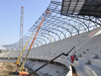 
	SUPER FOTO! Se monteaza primele scaune pe Cluj Arena! Ce meci poate juca nationala Romaniei aici in acest an
