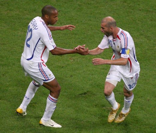 Zinedine Zidane Laurent Blanc