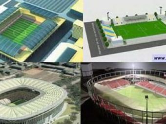 
	SUPER FOTO si VIDEO! Cum va arata Liga I din 2015: 6 super stadioane de cinci stele in Romania!
