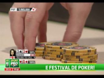 
	Mana de un milion de euro: cei mai buni jucatori de poker din Europa joaca la San Remo! 3 romani sunt in competitie

