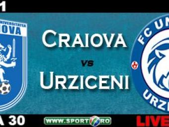 
	Craiova, la mana Stelei! Universitatea 3-0 Unirea Urziceni! Oamenii lui Ticleanu sunt la 3 puncte de salvare!
