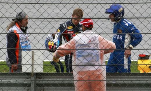 VIDEO! Vettel si-a facut PRAF masina la antrenamente!_1
