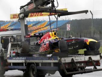 VIDEO! Vettel si-a facut PRAF masina la antrenamente!