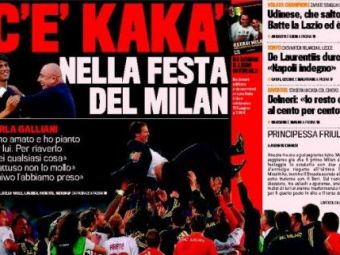 Milan anunta primul transfer si il vrea inapoi pe Kaka! &quot;L-am iubit si am plans pentru el! Vom face totul sa-l readucem!&quot;