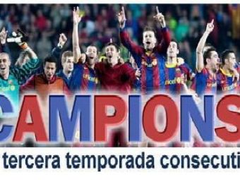 
	VIDEO: Mes que un club! Barca e CAMPIOANA Spaniei!!!! Vezi golul care i-a adus titlul

