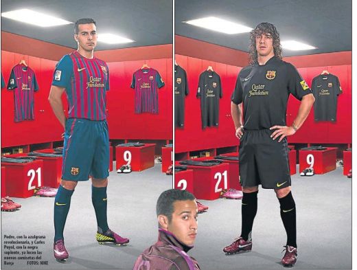 Barcelona ALL BLACKS! Jucatorii s-au pozat pentru prima data in noile tricouri! Vezi istoria FOTO a echipei care nu si-a schimbat niciodata modelul_1