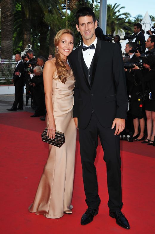 Djokovic a facut senzatie la Cannes: si-a sarutat frumoasa iubita sub ochii tuturor! FOTO_1