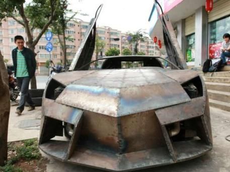 FOTO / Numai in CHINA se putea face asta! Cum arata primul Lamborghini de 10.000 euro :)_2