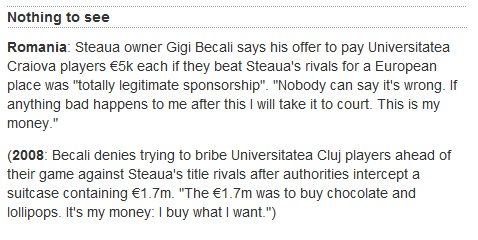 Englezii fac un ROMAN despre Gigi! Cel mai nou capitol aparut azi in presa engleza: "Prima in acadele si ciocolata de 1.7 mil euro" :)_2