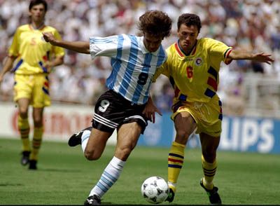Romania Argentina Diego Armando Maradona
