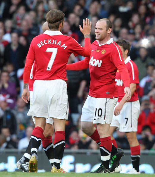 SUPER VIDEO: Beckham, din nou in tricoul lui Manchester United! Ce gol a reusit Rooney in meciul pentru Gary Neville!_8