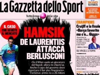 
	Face poze cu mafioti si Berlusconi s-a indragostit de el! Milan pregateste cel mai tare transfer al verii in Italia!
