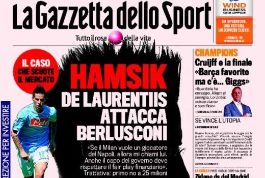Napoli AC Milan Marek Hamsik