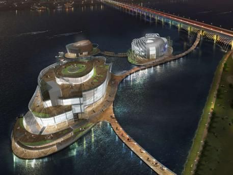FOTO FABULOS! Aici va fi cel mai scump bazin din lume: costa 62 mil euro si e construit pe o insula artificiala!_6