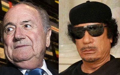 Blatter a primit un nou mandat astazi! Englezii: "E identic cu Gaddafi!" Ce asemanare au gasit:_1