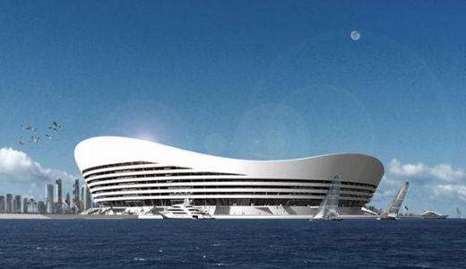 FOTO INCREDIBIL! Qatar pregateste primul stadion plutitor din lume care ar putea gazdui un meci de campionat mondial!_4