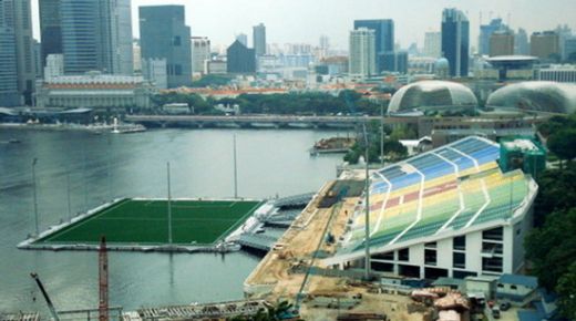 FOTO INCREDIBIL! Qatar pregateste primul stadion plutitor din lume care ar putea gazdui un meci de campionat mondial!_9