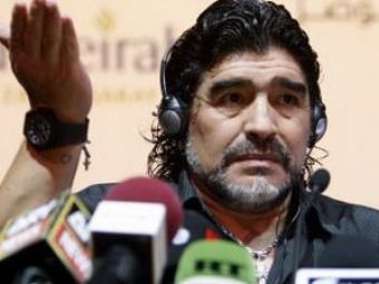 Maradona a inceput munca la prima echipa de club! Deja i-a UIMIT pe arabi: "Messi si Tevez n-au ce cauta la echipa mea!"