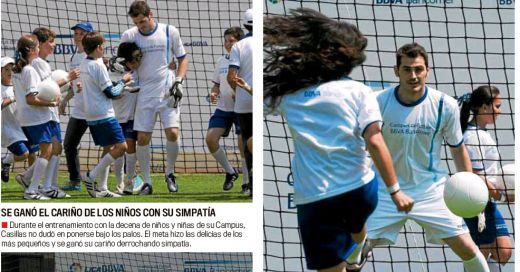 VIDEO! Cel mai tare moment al vietii lor: minutul in care au fost egalii lui Messi si Xavi! Cativa pusti l-au luat la suturi pe Casillas!_1
