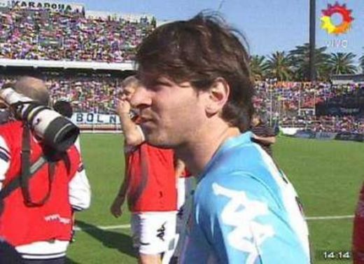 Lionel Messi Javier Zanetti