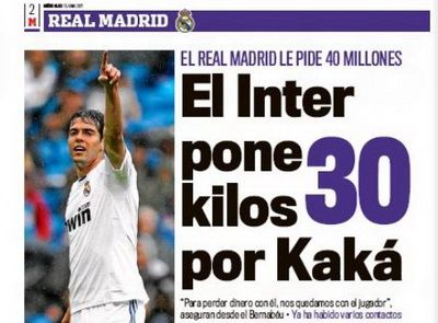 Prima oferta OFICIALA pentru Kaka e de la Inter! Care sunt sansele sa se faca mega-transferul:_2