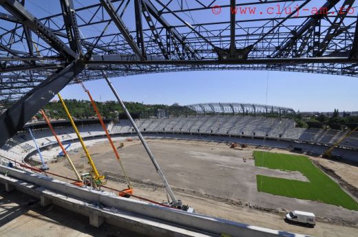 SUPER FOTO! Cluj Arena e gata sa devina stadionul de Liga al Otelului! Primele imagini cu instalarea scaunelor si nocturnei_15