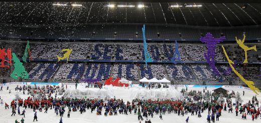 Fanii lui Bayern au ramas SOCATI! In mijlocul caldurii s-au trezit cu Allianz Arena plina de ZAPADA! FOTO_1