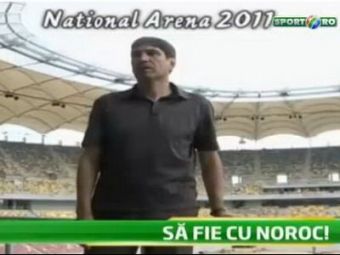 SUPER VIDEO! Sedinta FOTO cu Piturca pe National Arena! Vezi ca ce echipa va juca Romania si cum vrea sa-l anihileze pe Messi!