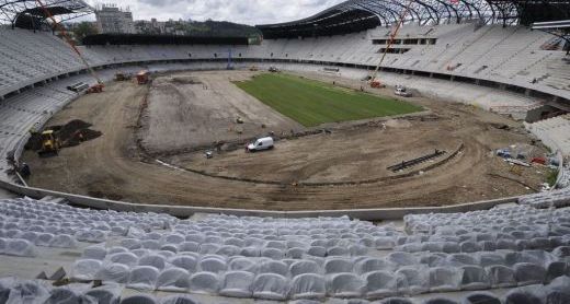 FOTO / Cluj Arena e aproape de "gata pentru Inter"! Se monteaza scaunele si gazonul!_1