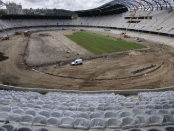 
	FOTO / Cluj Arena e aproape de &quot;gata pentru Inter&quot;! Se monteaza scaunele si gazonul!
