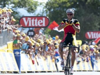 
	Belgianul Philippe Gilbert a castigat prima etapa din Turul Frantei! Vezi ce a patit Contador!
