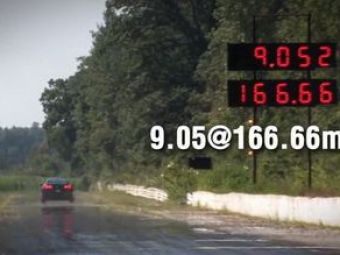 
	VIDEO: Cea mai rapida masina de strada&nbsp;din istorie! 1.300 de cai fac&nbsp;400 de&nbsp;metri in 9 secunde, la 270 la ora!
