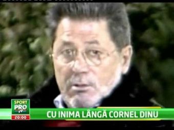 VIDEO: Fotbalul romanesc e cu INIMA langa Cornel Dinu! Vezi ce i-au transmis Mircea Lucescu si Fl Petre!