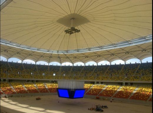FOTO SUPERB! Asa arata acum National Arena acoperit complet! Vezi super imagini cu TABELA in forma de CUB!_2
