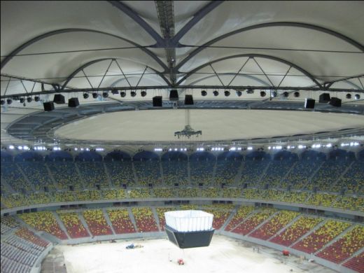 FOTO SUPERB! Asa arata acum National Arena acoperit complet! Vezi super imagini cu TABELA in forma de CUB!_3