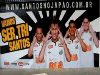 VIDEO Neymar si Santos au comis-o! Sunt acuzati de RASISM dupa campania de promovare a CM al cluburilor!