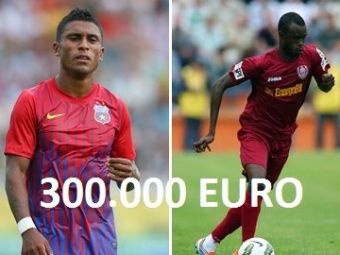 
	Cel mai tare cuplu de atac transferat in Romania in acest moment costa numai 300.000 euro! Mutarile cu care Steaua si CFR au dat lovitura
