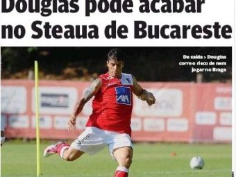 
	Steaua poate lua un atacant brazilian de la Braga: are 4 goluri in 3 ani! Portughezii si-au dat deja acordul de imprumut
