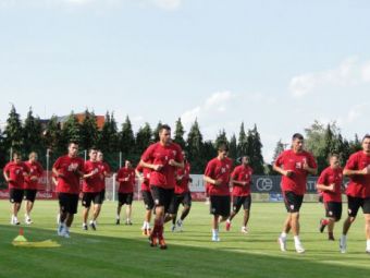 FOTO! Dinamo a facut primul antrenament la Varazdin: &quot;Ne calificam in play-off-ul Europa League!&quot; Carei LEGENDE vor jucatorii sa dedice calificarea