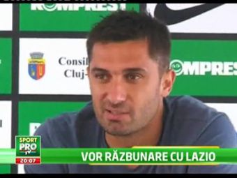 
	Se antreneaza cu Lazio inainte de Steaua! Cel mai tare amical pentru U Cluj cu o echipa care vrea titilul in Serie A:
