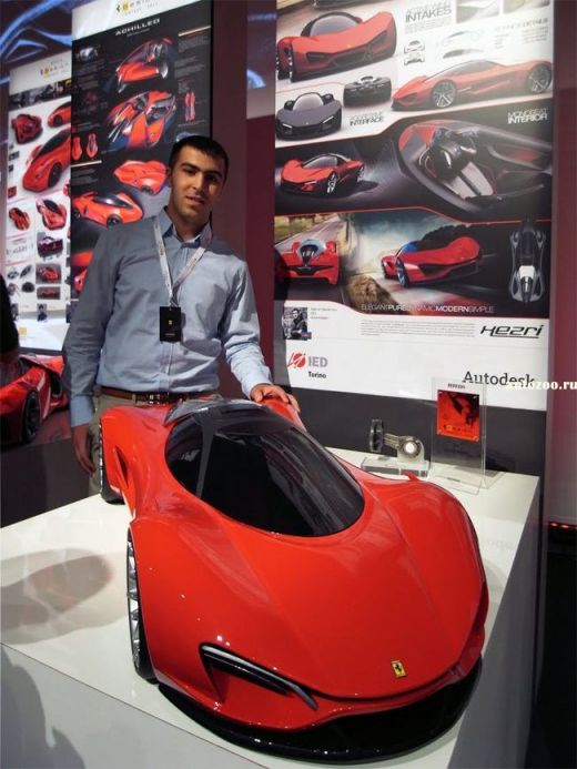 VIDEO FABULOS! Un pusti de 20 de ani a construit cel mai spectaculos Ferrari din istorie! Imagini superbe_1