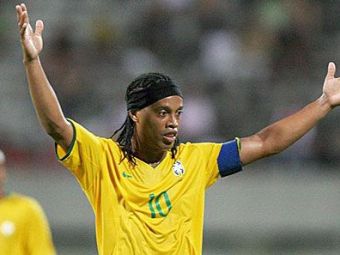 Brazilia pregateste un jucator MAI BUN ca Messi pentru CM 2014! Ronaldinho face ORICE pentru inca o sansa la nationala: