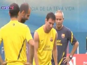 
	VIDEO! Intalnire de senzatie la Barcelona: cum a reactionat Alexis Sanchez cand l-a vazut pe Messi la primul antrenament!
