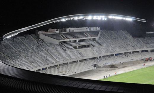 
	O echipa din Liga I se pregateste de semifinalele Ligii! Stadionul construit pentru SPECTACOL in Champions League:
